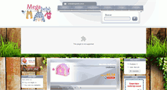 Desktop Screenshot of megabebe.com.br